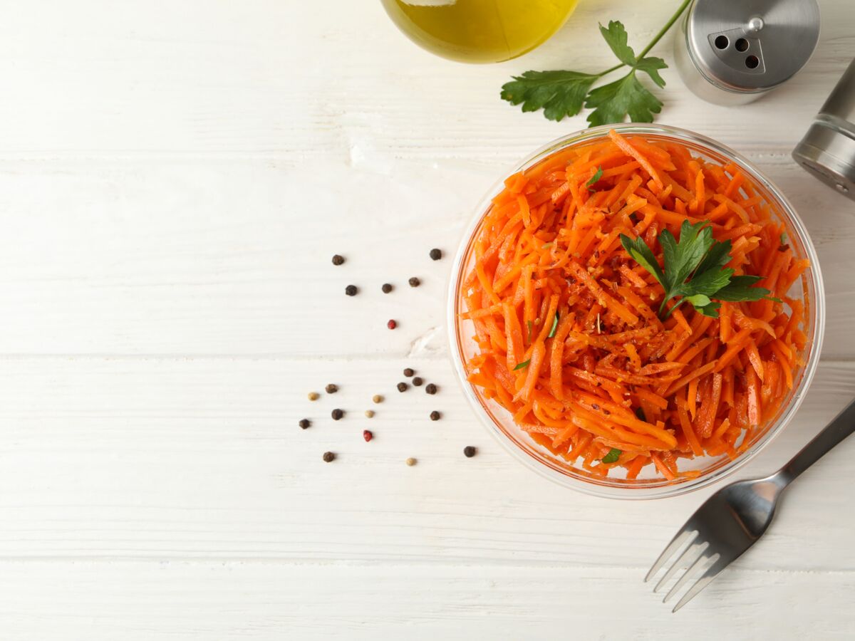 Salade de carottes râpées - Je Cuisine