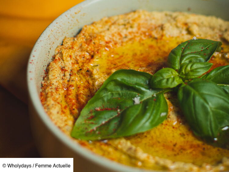 Houmous au pesto rapide découvrez les recettes de cuisine de Femme