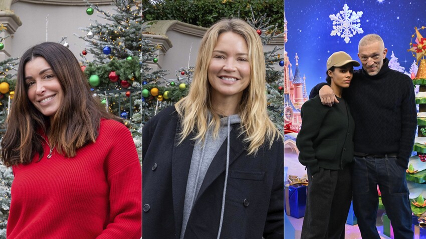 Jenifer, Virginie Efira, Vincent Cassel... ces stars venues fêter Noël à Disneyland Paris - PHOTOS