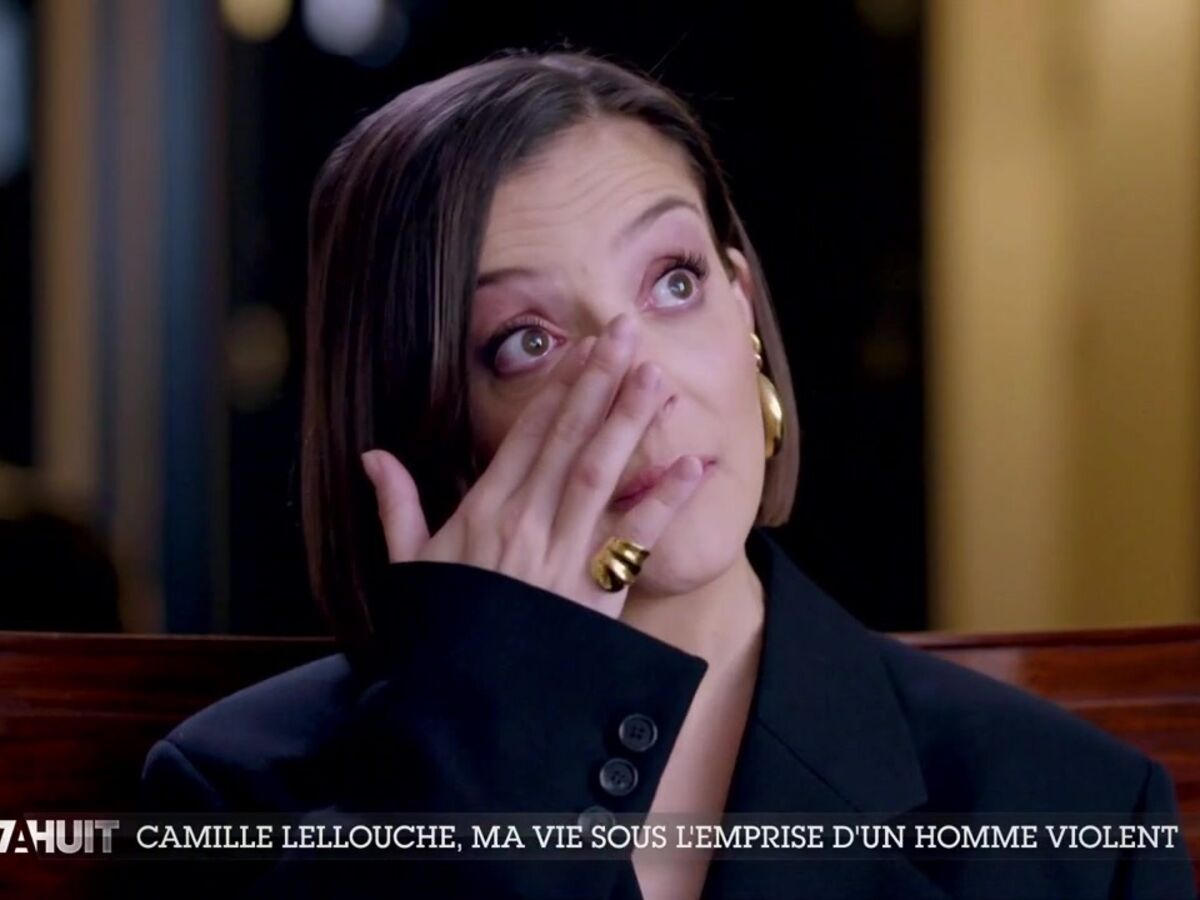 VIDÉO - Victime de violences conjugales, Camille Lellouche se livre dans  Sept à Huit