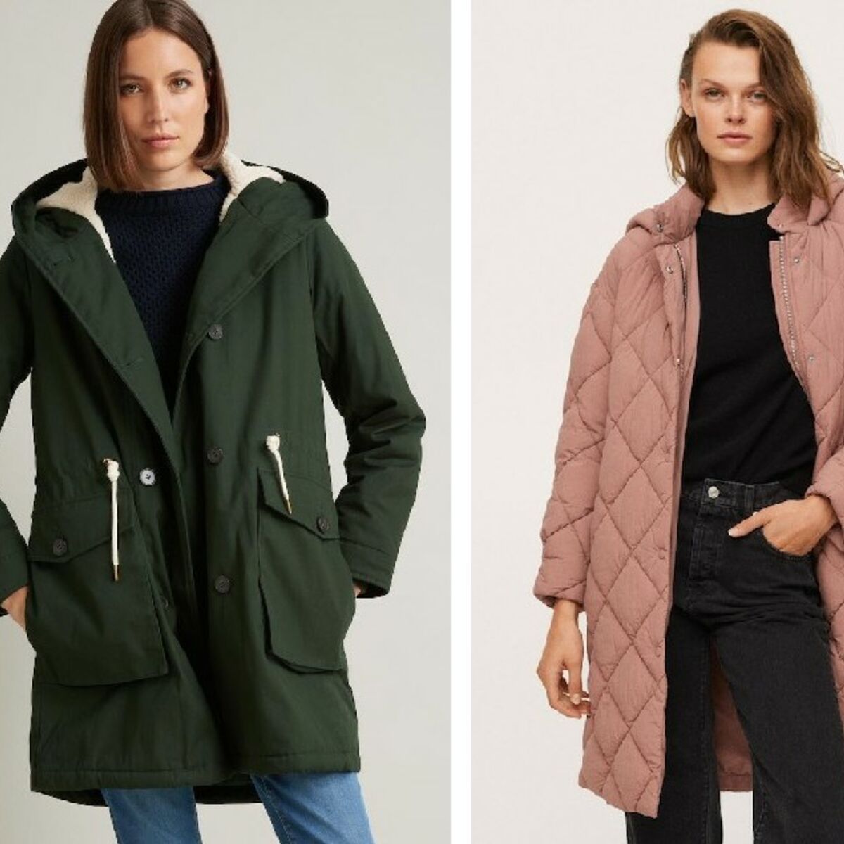 Place des discount tendances parka femme