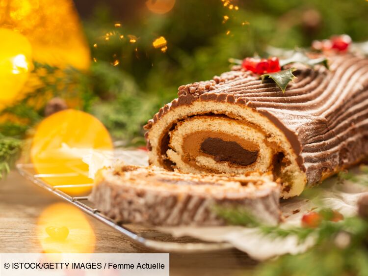 Meilleure recette de bûche de Noël traditionnelle rapide : découvrez les  recettes de cuisine de Femme Actuelle Le MAG