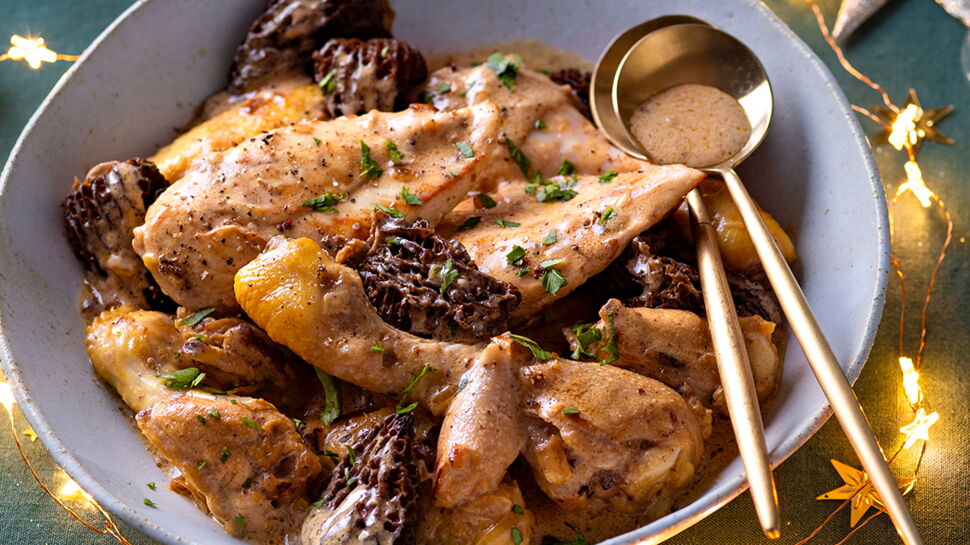 Légumes Pour Accompagner Un Poulet Aux Morilles Poulet aux morilles : découvrez les recettes de cuisine de Femme