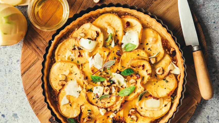 Tarte Rutabaga Chevre Et Miel Facile Decouvrez Les Recettes De Cuisine De Femme Actuelle Le Mag