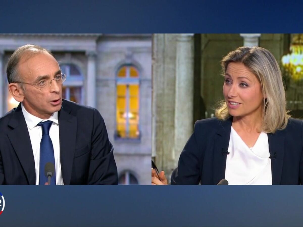 Xavier Bertrand Anne Sophie Lapix Eric Zemmour remis à sa place par Anne-Sophie Lapix : les internautes en  colère : Femme Actuelle Le MAG
