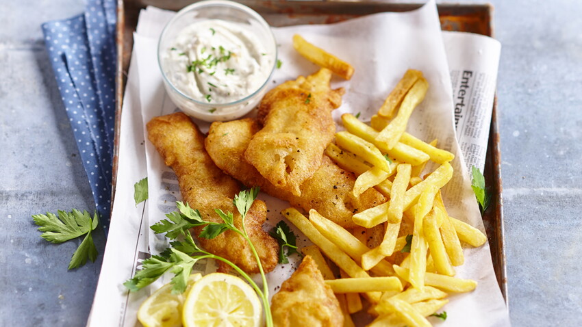 Fish and chips facile et rapide : découvrez les recettes de cuisine de