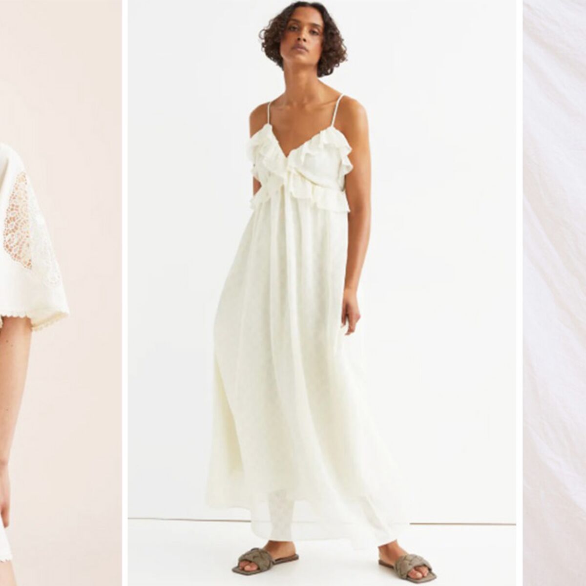 Les petites best sale robes blanches