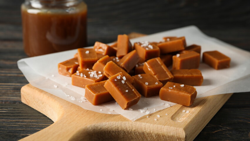 Bonbons caramel rapide : découvrez les recettes de cuisine de Femme