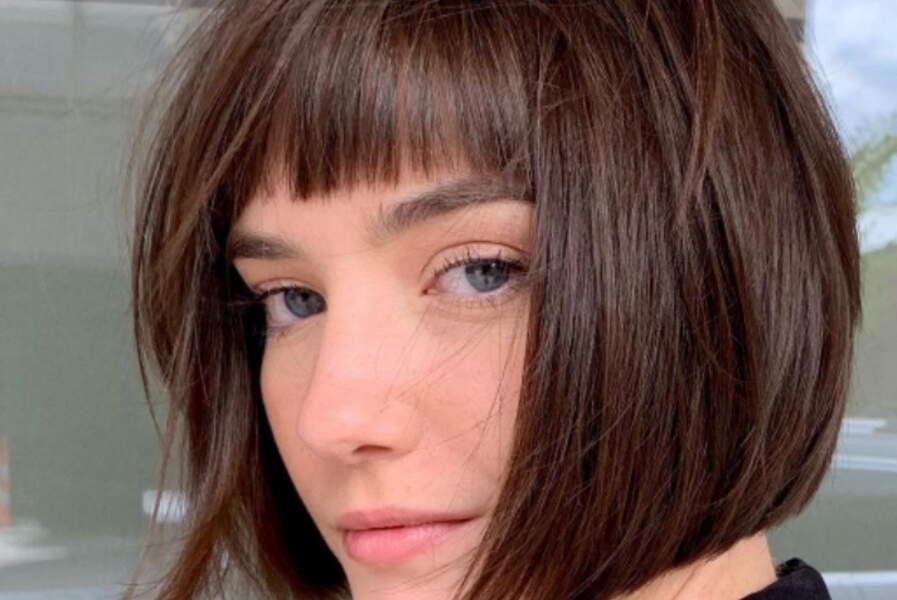 Carré avec frange : nos idées canons pour adopter la tendance - Femme