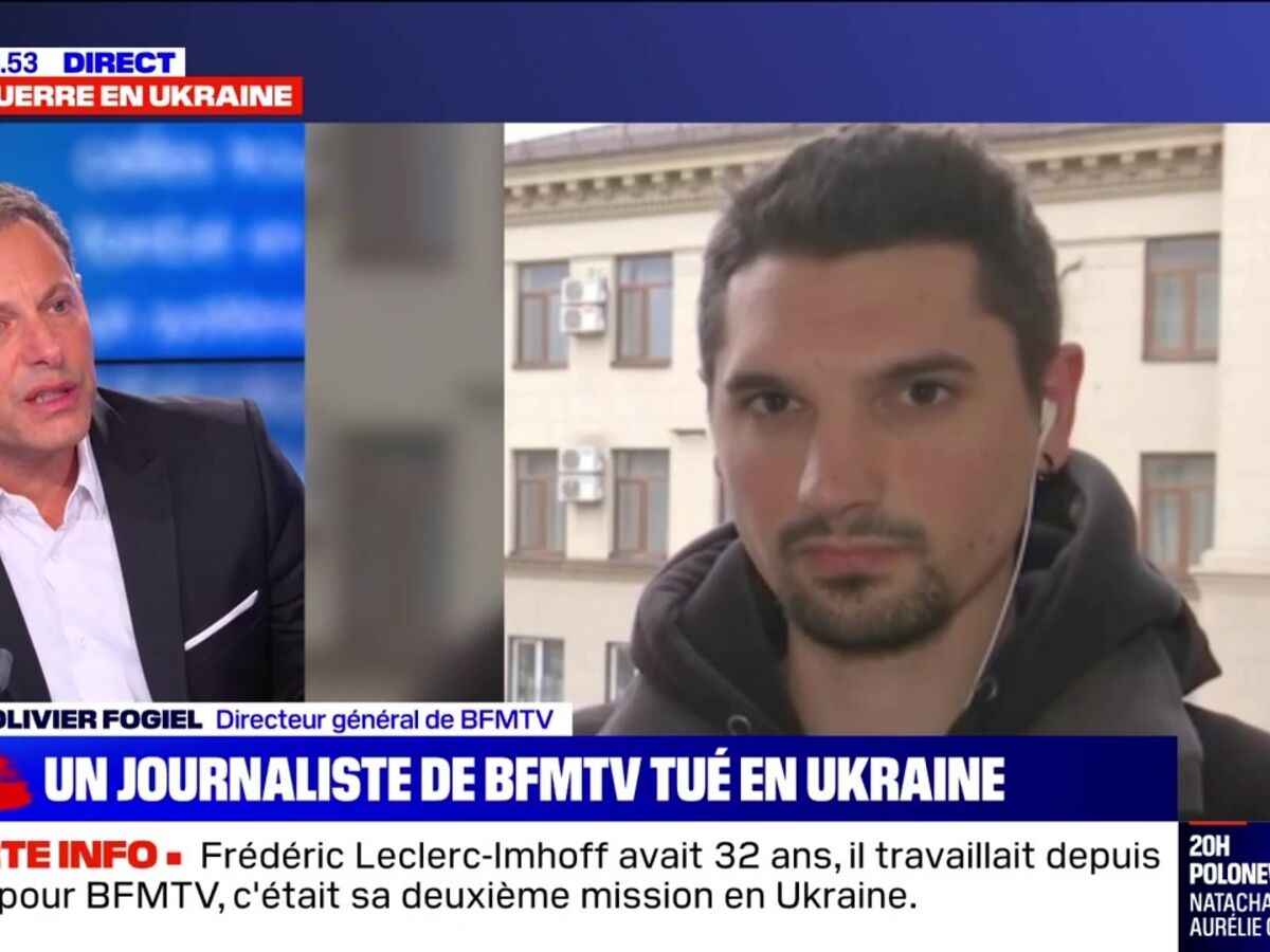 Mort de Frédéric Leclerc-Imhoff, journaliste de BFMTV : l’hommage bouleversant de Marc-Olivier Fogiel, les larmes aux yeux