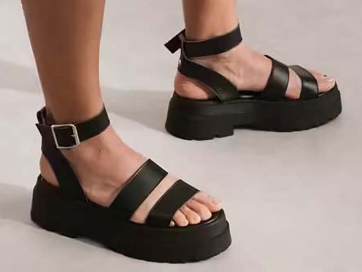 sandales à plateforme
