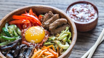 Bol coréen au kimchi rapide : découvrez les recettes de cuisine de Femme  Actuelle Le MAG