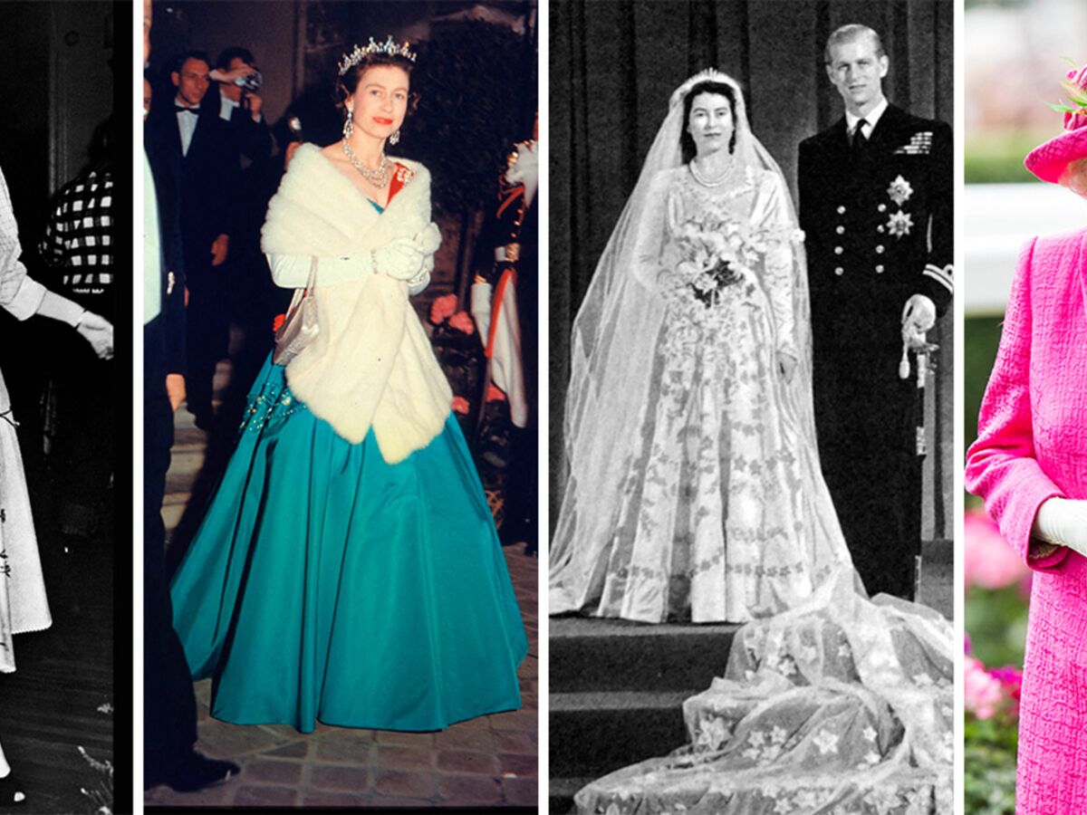 Retour sur les tenues les plus emblématique de la reine Elizabeth II