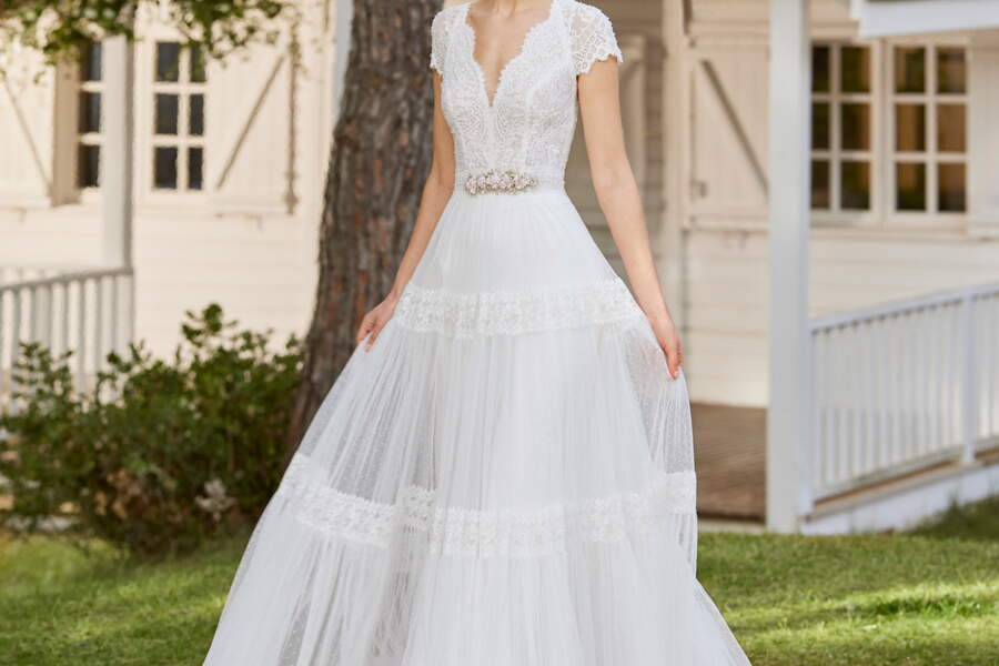 Robe de mariée champêtre : 20 modèles de robes magnifiques qui vont à