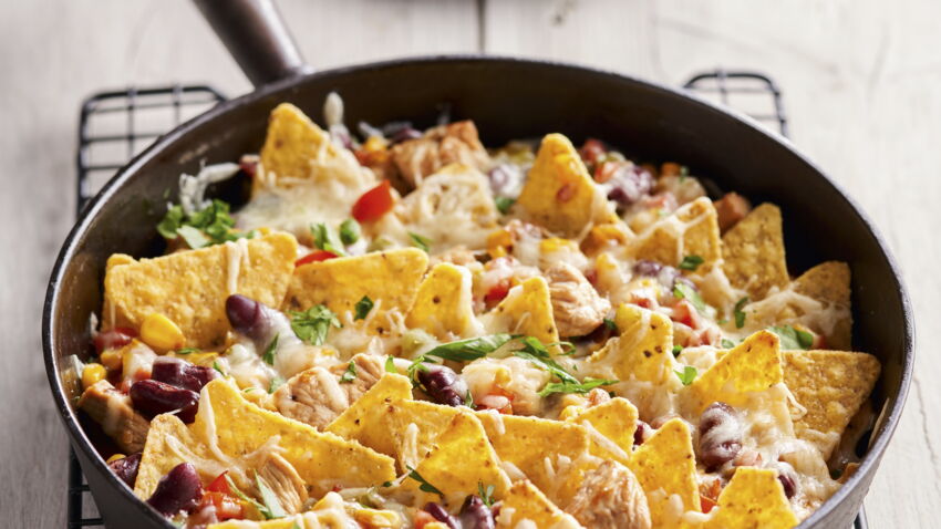 Poulet tex mex aux chips de tortilla facile : découvrez les recettes de ...