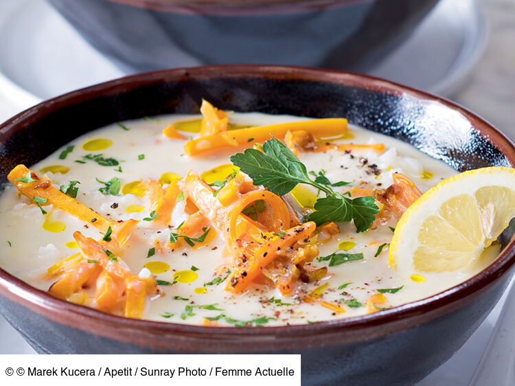 Soupe de riz et carottes facile découvrez les recettes de cuisine de