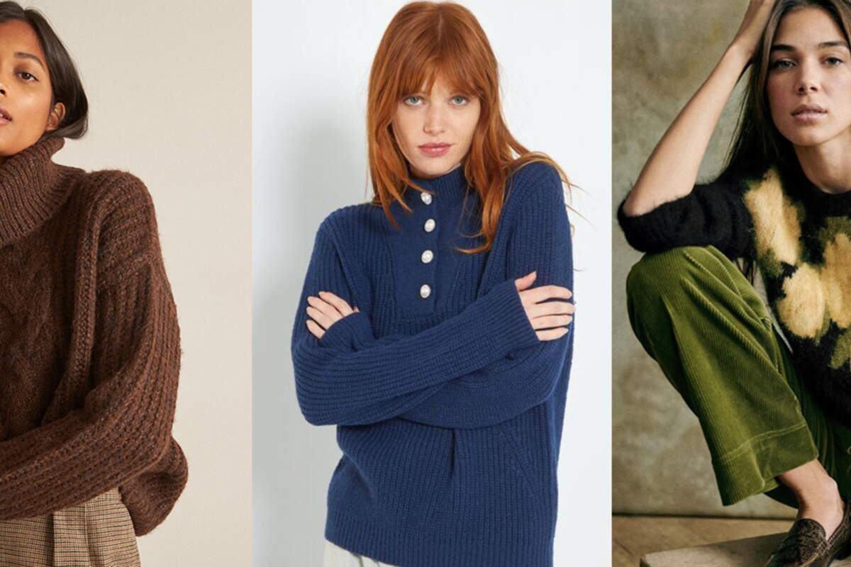 Pull Femme Hiver - Tricot Léger Et Chaud - Fermeture éclair - Coupe Ample Rétro - Idéal Automne/hiver Avec Jean, Jupe, Legging