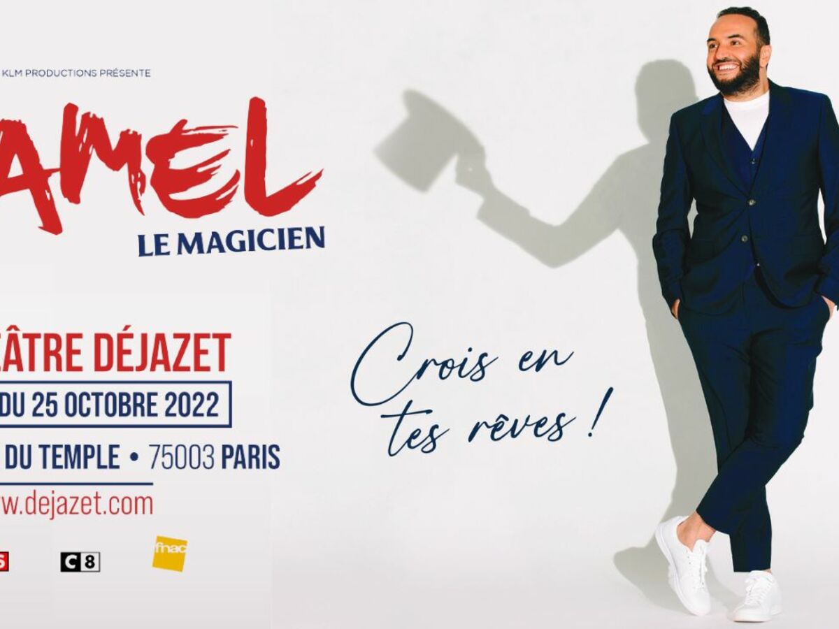 Tentez de remporter votre lot de 2 places pour découvrir le nouveau spectacle de Kamel le magicien au théâtre Déjazet !