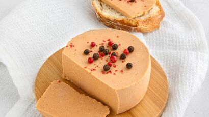 🦆 La VRAIE recette facile de foie gras VEGAN🎄. Le “faux gras
