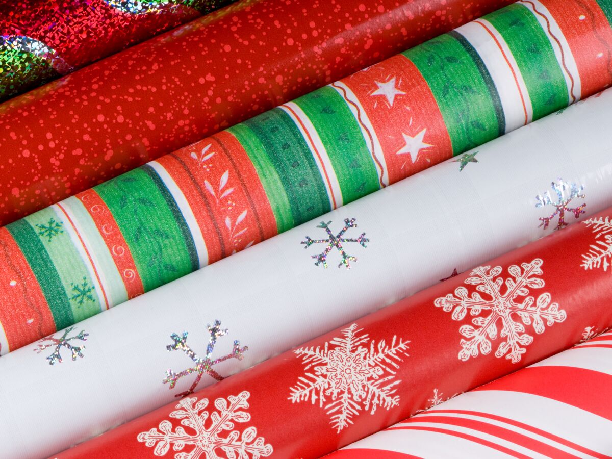 Papiers cadeaux : lesquels choisir pour un Noël écoresponsable ? : Femme  Actuelle Le MAG