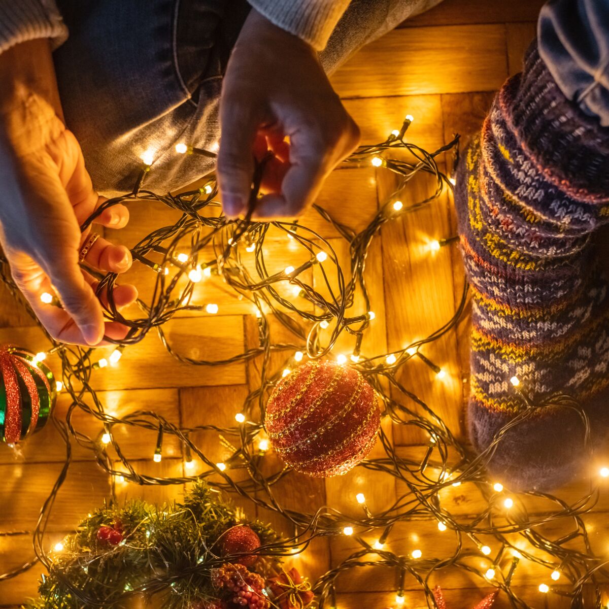 Conseil : les décorations lumineuses de Noël