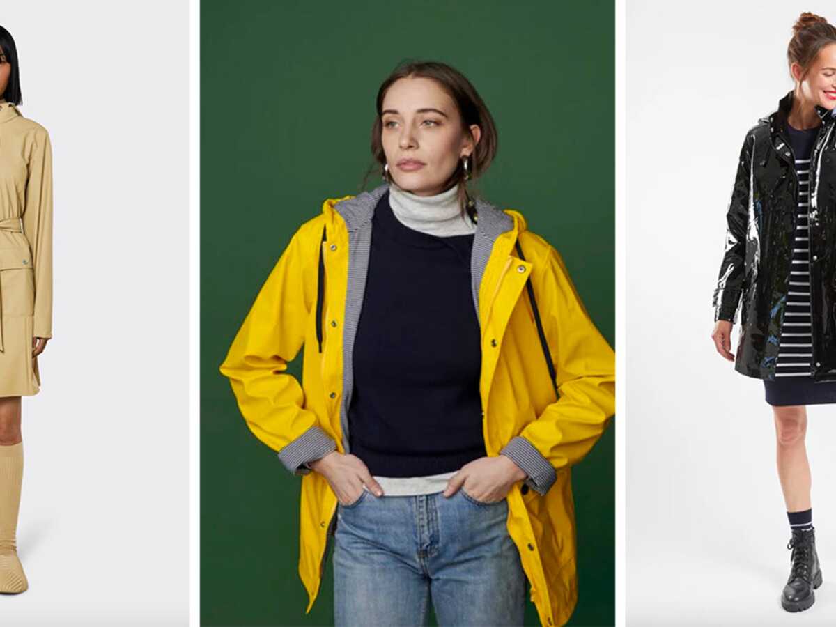 Manteaux et vestes imperméables : 30 modèles tendance pour femme