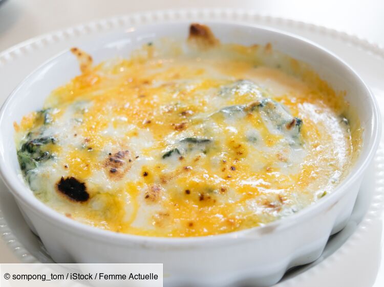 Gratin de ravioles au bleu et aux poireaux de Laurent Mariotte : un ...