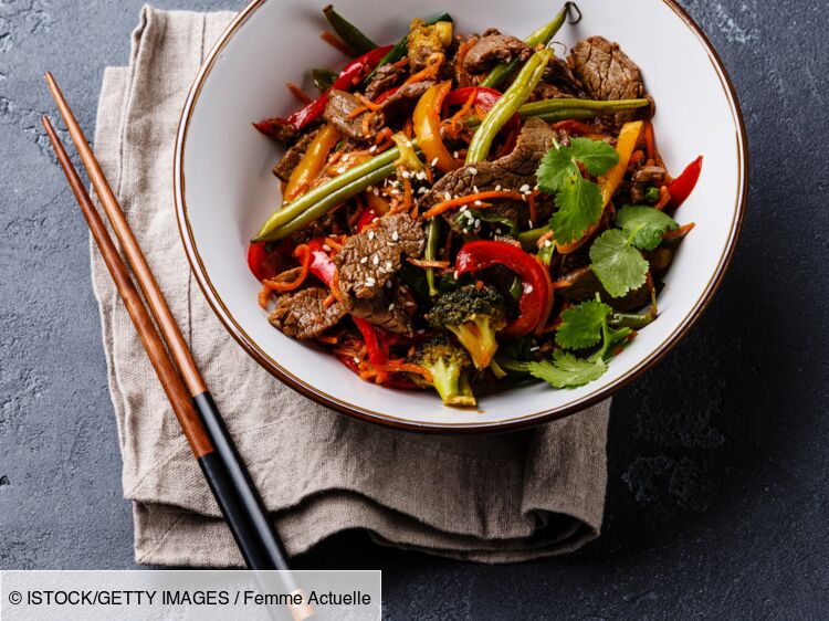 Bœuf thaï rapide : découvrez les recettes de cuisine de Femme Actuelle