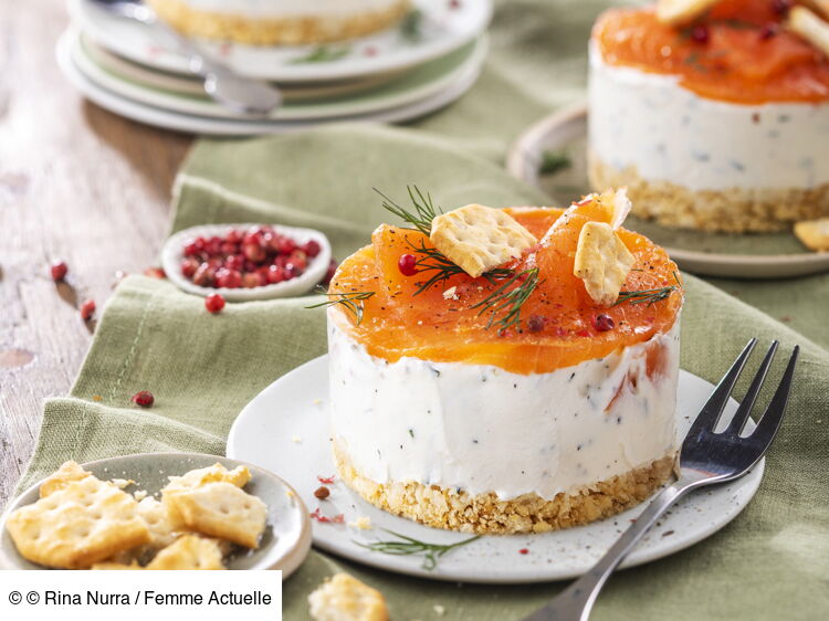 Cheesecake ricotta saumon avec des Tuc