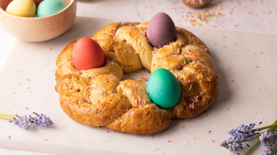 Couronne de Pâques rapide : découvrez les recettes de cuisine de