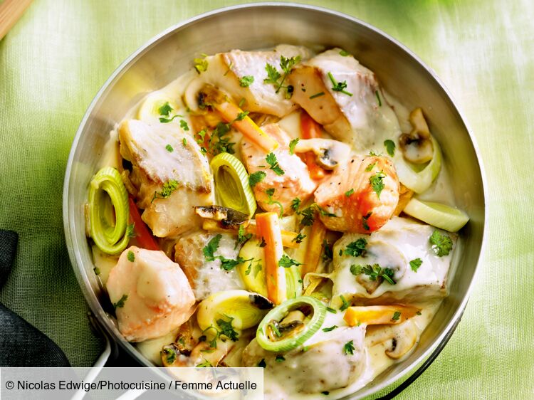 Soupe de poisson aux poireaux et carottes rapide : découvrez les recettes de  cuisine de Femme Actuelle Le MAG