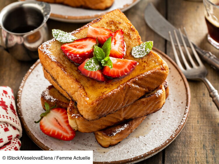 Pain Perdu Aux Fraises Façon Croque-monsieur : La Recette Super ...