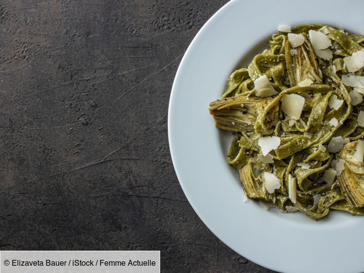 La recette super facile qui sent bon l’Italie des pâtes au citron et à l’artichaut de Julie Andrieu