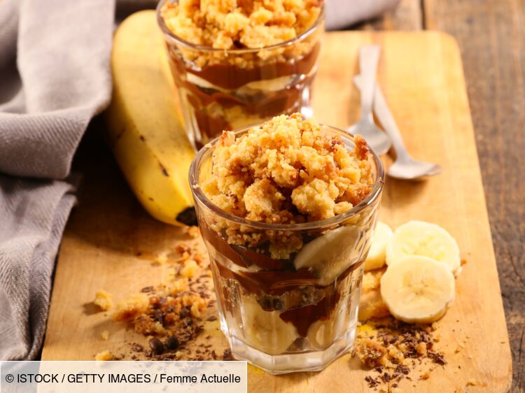 Crumble banane pépites de chocolat rapide : découvrez les recettes de  cuisine de Femme Actuelle Le MAG