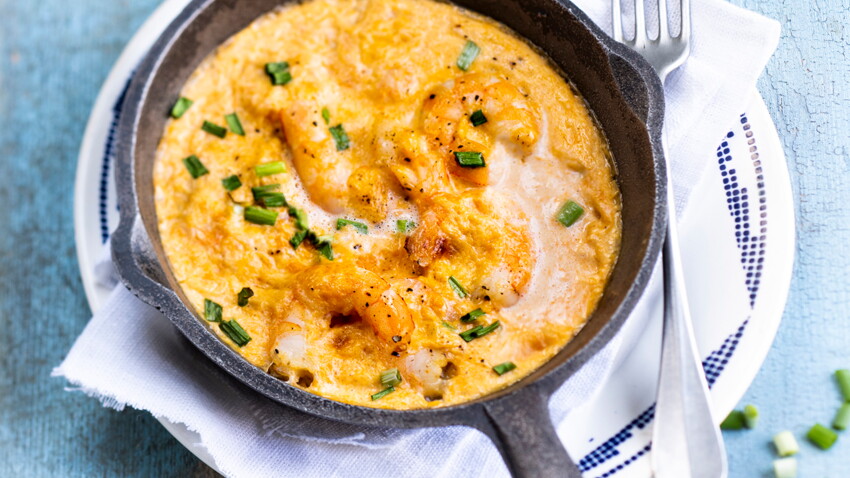 Poêlée de crevettes, sauce nantua express rapide : découvrez les ...