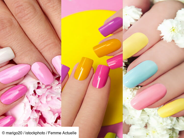 Ongles multicolores comment adopter la tendance ? Femme Actuelle Le MAG — free download