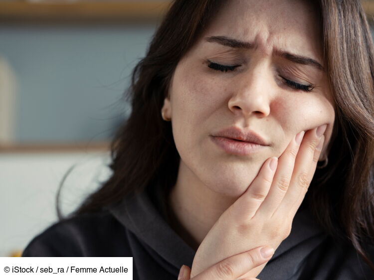 Douleur à la mâchoire : pourquoi ma mâchoire me fait mal ? : Femme