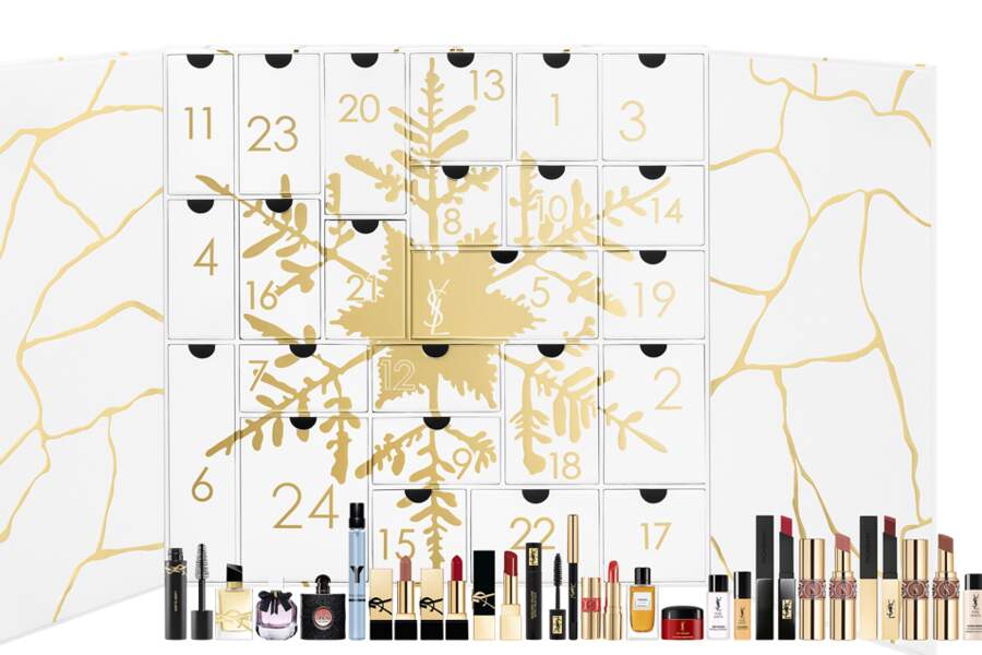 Calendrier De L'avent 2024 Yves Saint Laurent photo.femmeactuelle.fr