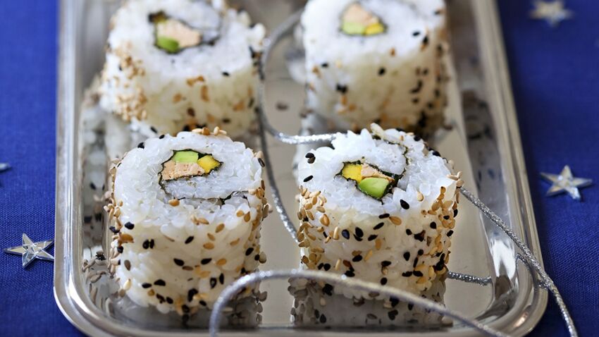 Recette du riz pour sushi rapide : découvrez les recettes de cuisine de  Femme Actuelle Le MAG