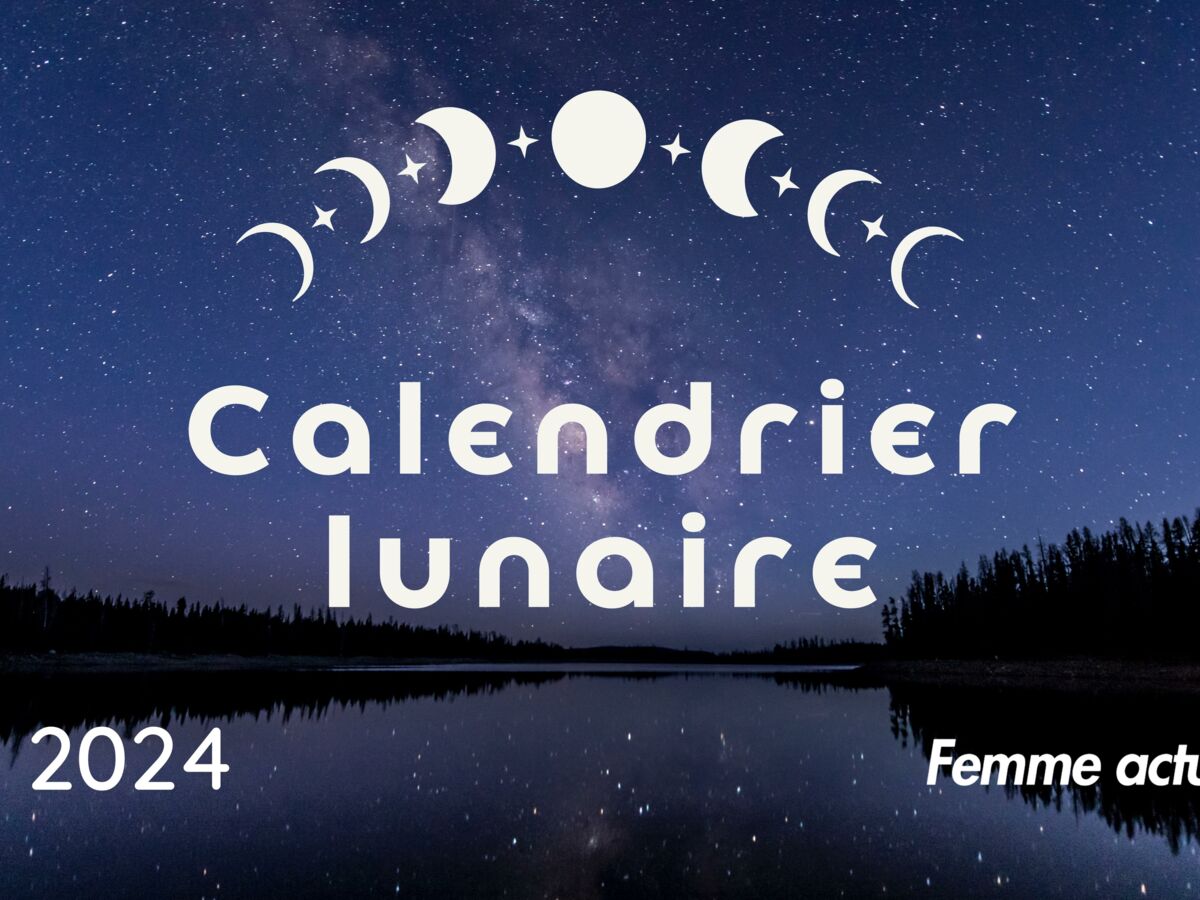 Calendrier la Forêt Sombre 2024  Calendrier lunaire 2024 Phases