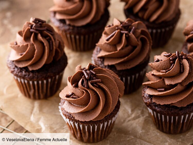 Recettes cupcakes avec nappage au chocolat