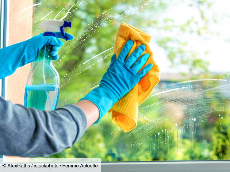 L'astuce pour enfin bien laver ses vitres sans laisser de traces : Femme  Actuelle Le MAG