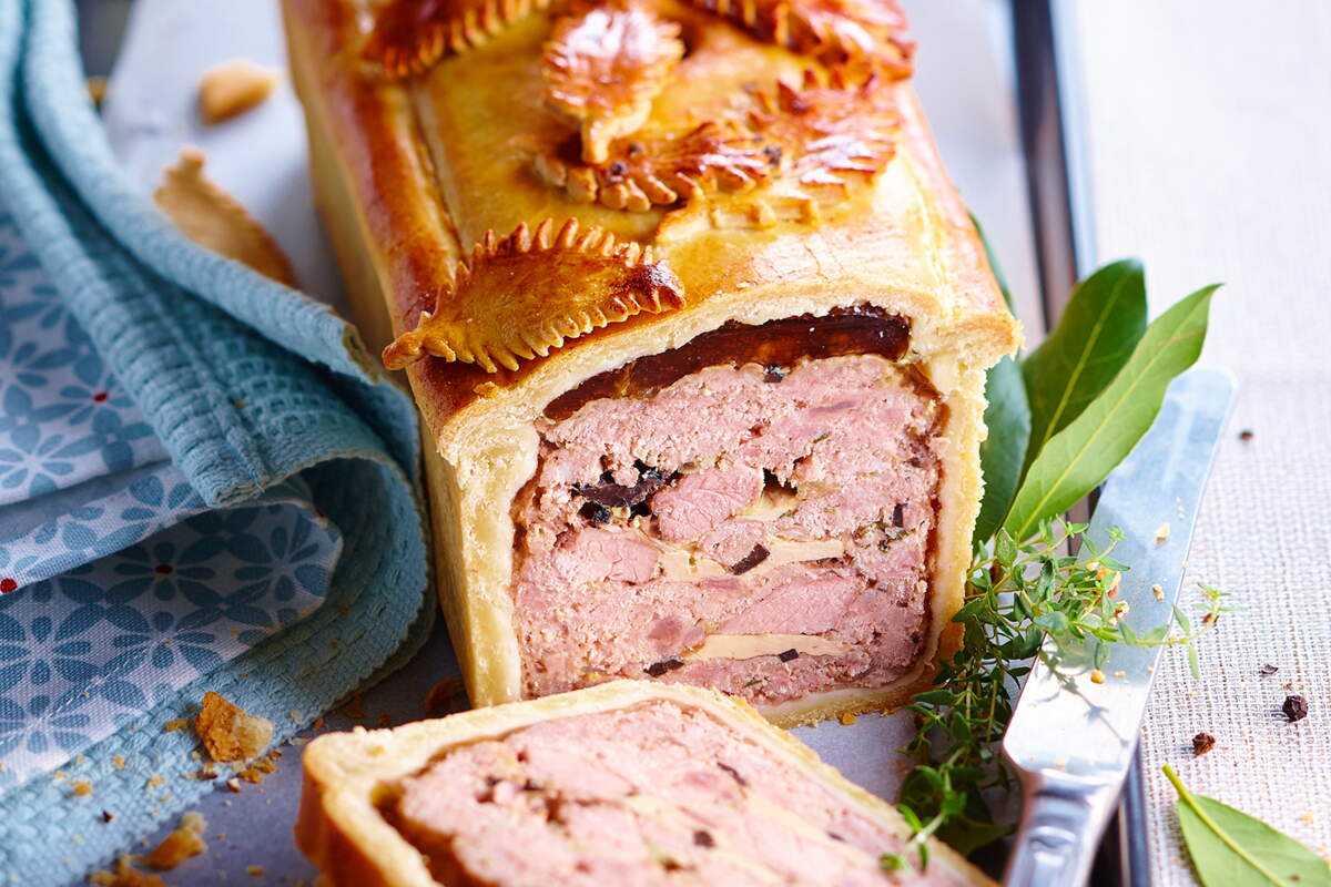 Pâte en croûte au foie gras Femme Actuelle