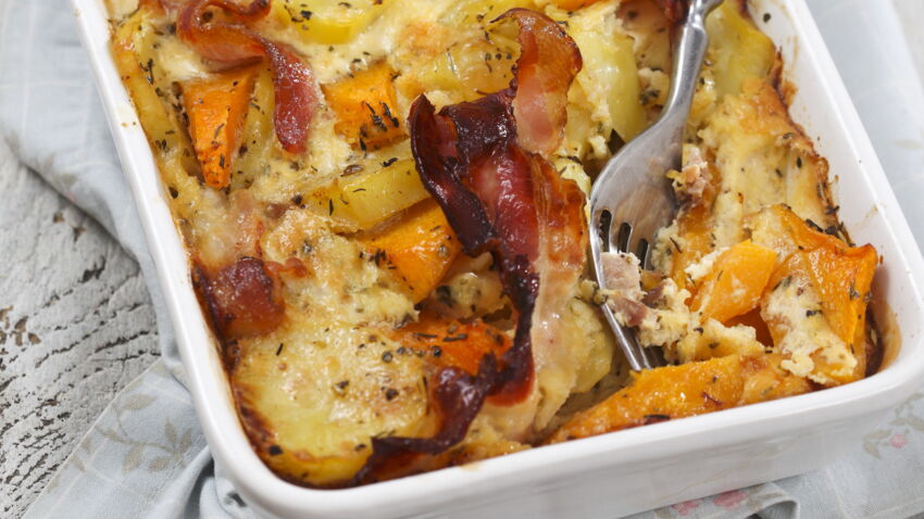 Gratin potiron pomme de terre facile et rapide : découvrez les recettes