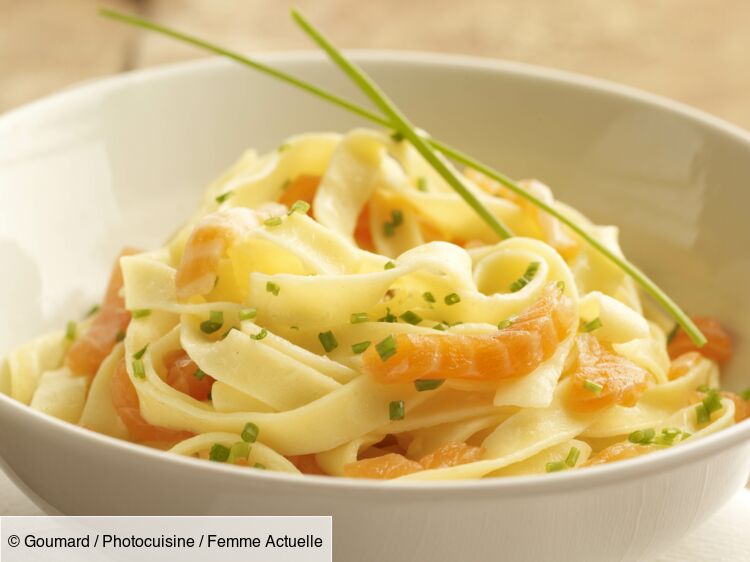 Tagliatelle au saumon fumé facile et rapide : découvrez les recettes de