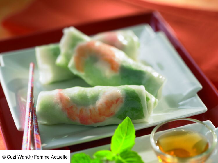 Recette De Rouleaux De Printemps Aux Crevettes Rouleaux de printemps aux crevettes facile et rapide : découvrez les