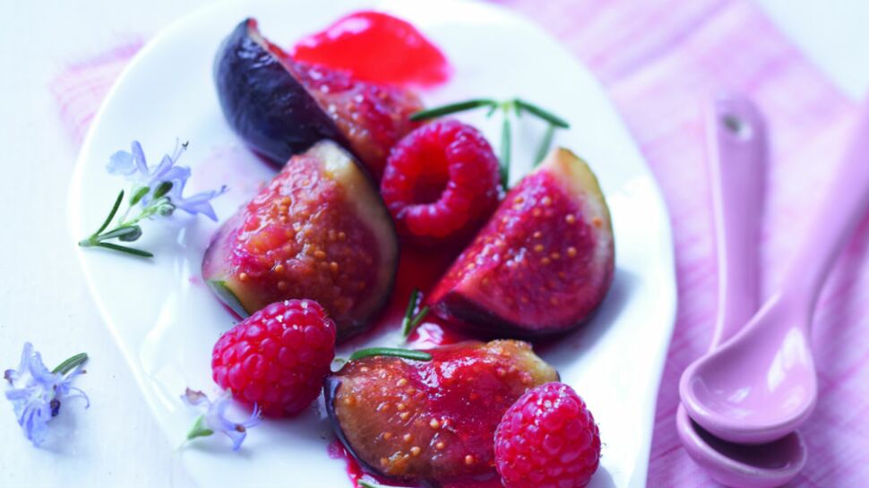 Figues à la framboise