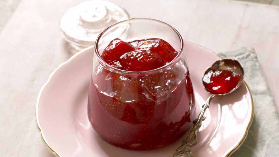 Confiture de fraises aux deux citrons