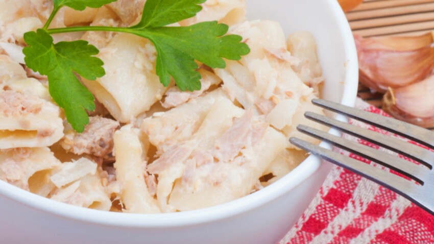 Recette Gratin De Pâtes Au Thon Crème Fraîche www.femmeactuelle.fr