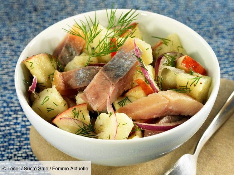 Peut-on Manger Du Hareng Fumé Sous Vide Perime Salade de harengs fumés aux pommes fruits facile et rapide : découvrez